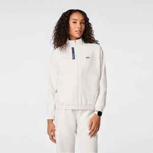 BRAND NEW Figs XS Team USA Sydney Scrub Jacket (Off White)